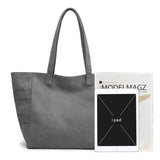 Canvas Crossbody Bag Solid Zipper Messenger Bag for Girls