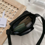 Women Canvas Bags High Capacity Handbags Girl Travel Student Shoulder Crossbody