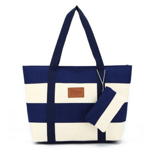 Women Canvas Beach Bags Large Handbags Female Shoulder Bag