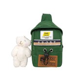 Canvas Crossbody Bag For Women MINI Small Square Messenger Envelope Phone Wallet