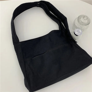 Canvas Crossbody Shoulder Bag Large Capacity Casual Retro Style Hobos Bag