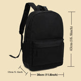 Canvas Backpack School Bags Samurai Printing Large Shoulder Bag