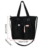 Women Canvas Handbag Shoulder Crossbody Bag Casual Tote Messenger Satchel