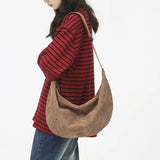 Canvas Handbag Large Capacity Shopper Crossbody Bag Tote Shoulder Bag for Women