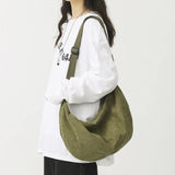 Canvas Handbag Large Capacity Shopper Crossbody Bag Tote Shoulder Bag for Women