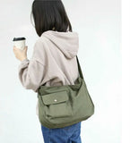 Women Canvas Handbags Messenger Bag Travel Crossbody Satchel