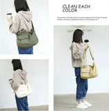 Women Canvas Handbags Messenger Bag Travel Crossbody Satchel