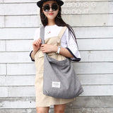 Canvas Hobo Handbags Top Handle Tote Bag Crossbody Shoulder Work Bag