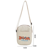Canvas Messenger Bag Lady Shoulder Bag Student Crossbody Tote