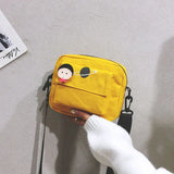 Women Canvas Mini Handbag Crossbody Bags Ladies Clutch Messenger Shoulder Bag