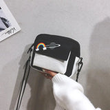 Women Canvas Mini Handbag Crossbody Bags Ladies Clutch Messenger Shoulder Bag