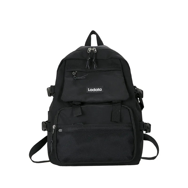 Canvas School Bag Waterproof Travel Backpack Teenager Girl Boy School Backpack