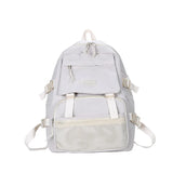 Canvas School Bag Waterproof Travel Backpack Teenager Girl Boy School Backpack
