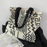 Canvas Shopper Eco Shopping Bags Large Shoulder Tote Bag for Woman Big Handbag