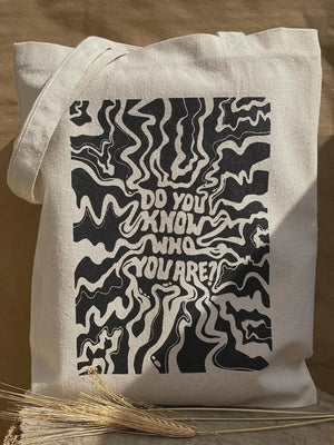 Y2K Graffiti Canvas Shopper Bag Eco Handbag Tote