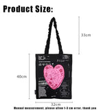 Women Canvas Shopping Bag Eco Handbag Tote Reusable