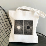 Universe Print Canvas Shopping Bag Eco Handbag Tote