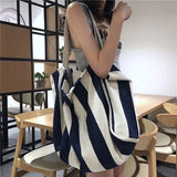 Women Canvas Shopping Bags Large Capacity Shoulder Bag Tote Bag
