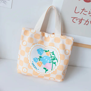 Women Canvas Shopping Bags Reusable Tote Bag Large Handbag B416