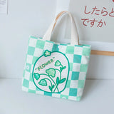 Women Canvas Shopping Bags Reusable Tote Bag Large Handbag B416