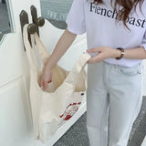 Cartoon Canvas Shoulder Bag for Girls