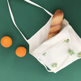 Lovely Flower Canvas Shoulder Bag for Women