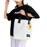 Canvas Shoulder Bag Print Casual Handbag Tote Bag Large Capacity Cotton Handbags