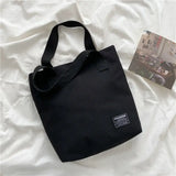 Canvas Shoulder Bag Print Casual Handbag Tote Bag Large Capacity Cotton Handbags