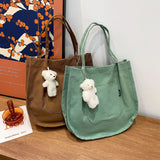 Canvas Shoulder Bag Women Shopping Handbag Tote Books Bag for Girls