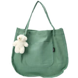 Canvas Shoulder Bag Women Shopping Handbag Tote Books Bag for Girls