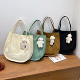 Canvas Shoulder Bag Women Shopping Handbag Tote Books Bag for Girls
