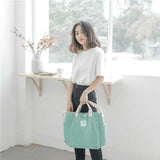 Large Capacity Women Canvas Shoulder Bag Crossbody Tote Handbag for Girls
