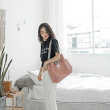 Large Capacity Women Canvas Shoulder Bag Crossbody Tote Handbag for Girls