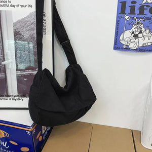Women Canvas Shoulder Bag Leisure Handbags And Purse Crossbody Bags