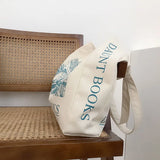 Canvas Shoulder Bag London Daunt Books Daily Shopping Bags Cotton Handbags