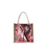 Canvas Shoulder Bag Small Handbag Casual Tote Eco Crossbody Vintage Messenger