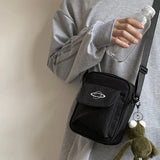 Women Canvas Shoulder Bag Small Messenger Crossbody Bag for Women Purse
