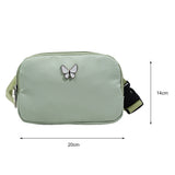 Women Canvas Shoulder Bags Small Purse Phone Female Messenger Bag