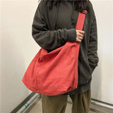 Large Capacity Canvas Shoulder Bag Handbag Tote for Women
