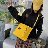 Women Canvas Shoulder Handbags Schoolbag Crossbody Bag Large Capacity Travel Sho