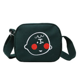 Canvas Shoulder Messenger Bag for Women Small Girls Crossbody Phone Bag