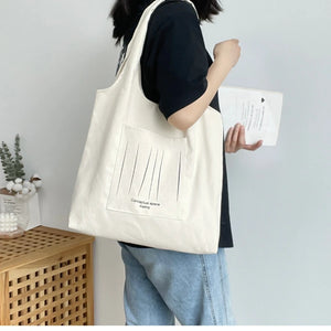 Canvas Tote Bag Eco Reusable Shopping Shoulder Shopper Handbags