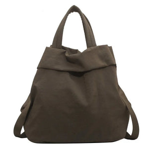 Women Canvas Tote Bag Waterproof Nylon Crossbody Shoulder Bag