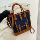 Women Canvas Tote Bag Solid Casual Handbag Purse Shoulder Bag