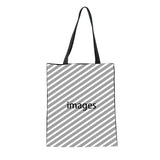 Canvas Tote Bag 3D Typeface Large Capacity Handbag