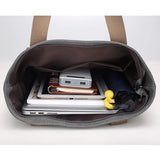 Women Canvas Tote Handbag Shoulder Bag Casual Travel Anti Theft Shopping