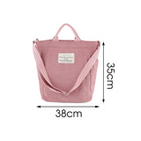 Women Canvas Tote Handbag Female Cloth Shoulder Bags Young Ladies Casual