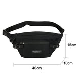 Canvas Waist Bag Unisex Casual Chest Bags Harajuku Outdoor Waist Packs
