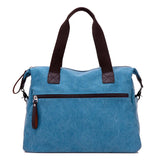 Women Canvas Tote Bag Large Capacity Messenger Handbag