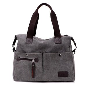 Women Canvas Tote Bag Large Capacity Messenger Handbag